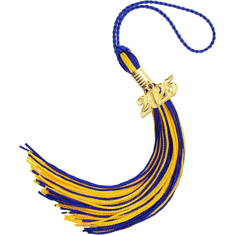 10Pcs Graduation Tassel with Date Mortarboard Tassel Fringe for Graduation Party Decorations Accesorios Graduation Hat Tassel