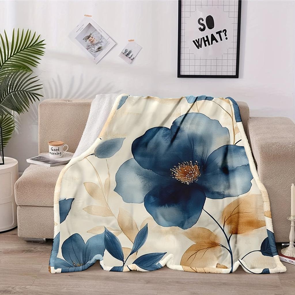 1pc Funny Blanket, Soft Blanket - Cozy and Perfect for Home Decor, Outdoor Excursions, Valentine's Day, Thanksgiving, Christmas