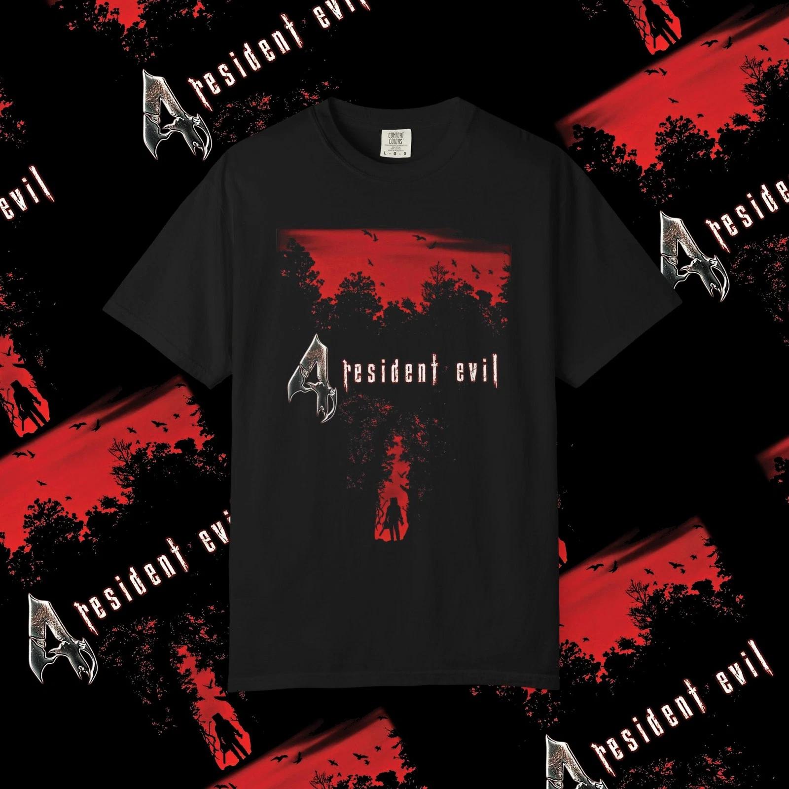 Resident Evil 4 T-Shirt, Comfort Colors, Survival Horror Video Game Shirt M