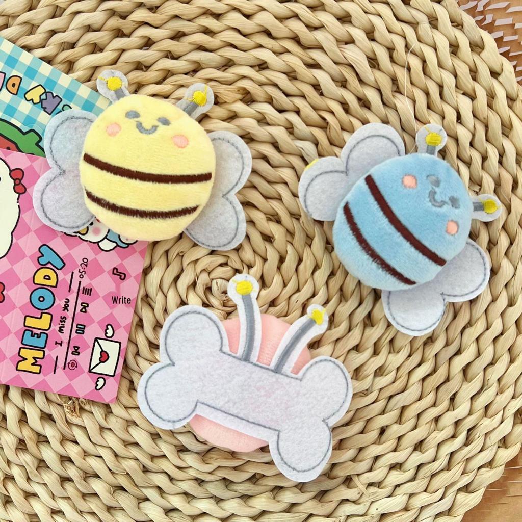 Colorful Cartoon Bee Kids' Shoes, Socks, and Girly Heart Hair Clips
