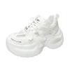 Fashion 7.5CM New 2025 Summer Women Platform Sneakers Thick Bottom Breathable Mesh Casual Chunky Shoes High Heel Sports Dad Shoes Woman