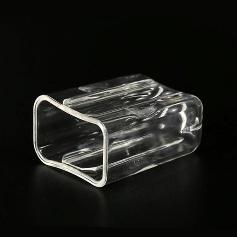 4Pcs Toothbrush Holders Head covers Protection Transparent Accessories
