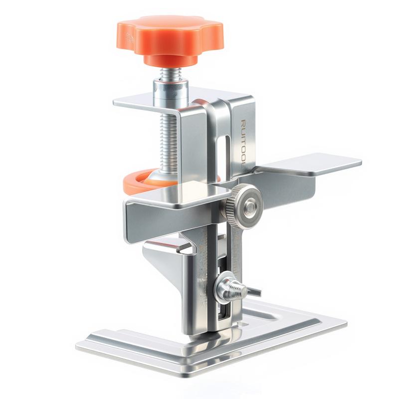 Cabinet Door Mounting Jig Cabinets Frame Clamp Household Hidden Door Stainless Steel Mounting Support Woodworking Tool