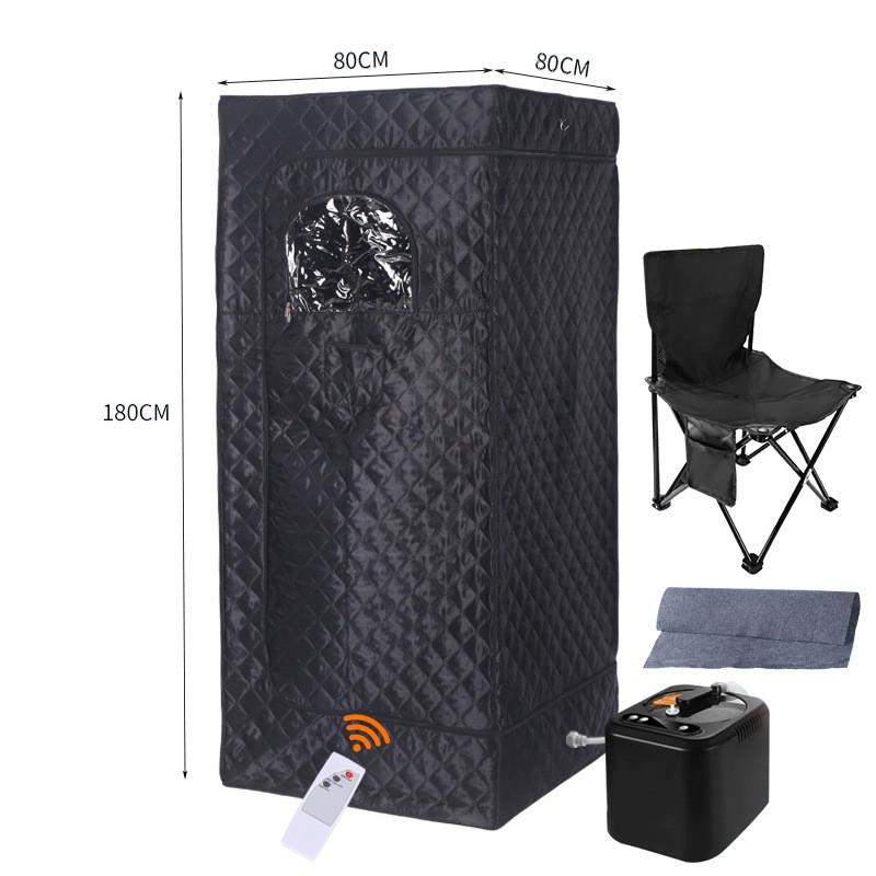 Portable Steam Sauna Kit Household Whole Body Sauna Box Promote Blood Circulation Sweat Steam Room