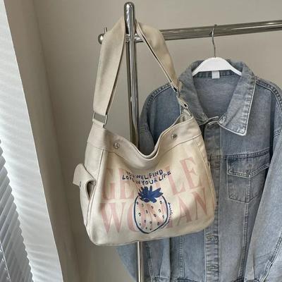 Large Capacity Women's Shoulder Bag  High-quality Zipper Bag  Casual Fashion  New