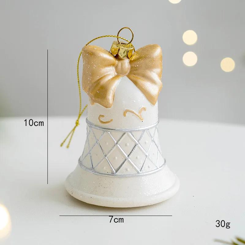 Christmas Creative Painted Special-shaped Platinum Pendant Christmas Decoration Nordic Christmas Tree Decoration Pendant Gift
