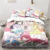 Puella Magi Madoka Magica Bedding Set Printed single Comforter Quilt Bed Cover Duvet Cover Pillow Case 3 Pieces Kids Adult Size