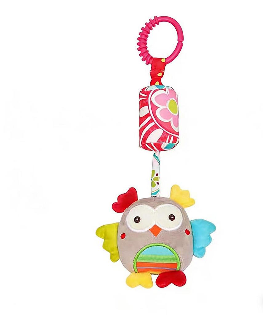 Animal Wind Chime & Teether Pendant for Strollers & Cribs