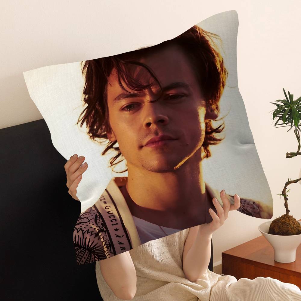 H-Harrys Music S-Styles Office Cushion Pillowcase Car Cushion Cover45X45CM Lumbar Pillowcase Sofa Pillowcover