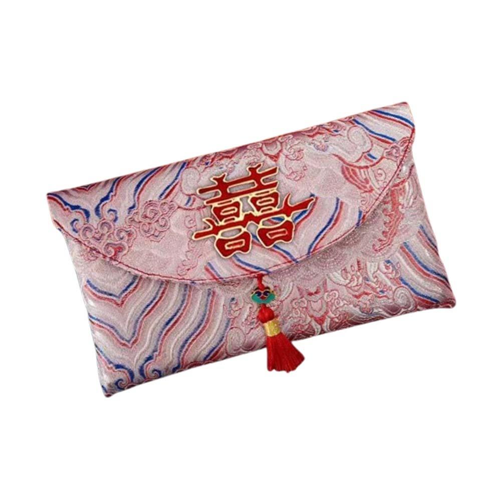 Cloth Wedding Money Pocket Chinese Style Red Packet HongBao New Year Red Envelope  Spring Festival