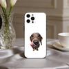 F-Funny Fashion D-Dog Art Phone Case For iPhone 17pro,16,15,14,13,12,11 Plus,Pro Max,XS,Soft Silicone Black Cover