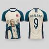 Børn 2026 Haaland Mindesmærke Fodboldtrøje Atletiske Fodbold Kortærmede T-shirts