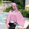 Summer Quick-Dry Hooded Beach Cape: Stylish, Lightweight Sun Protection