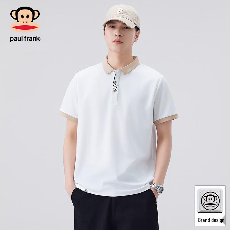 

Paul Frank Men s Ice Silk Short Sleeve Polo Shirt M