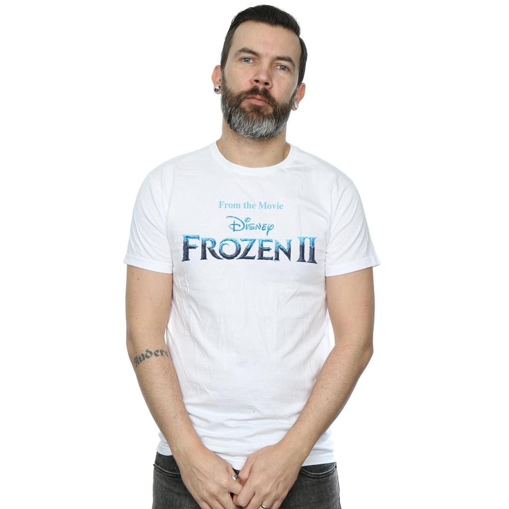 Disney Herren Gefroren 2 Film Logo T-Shirt