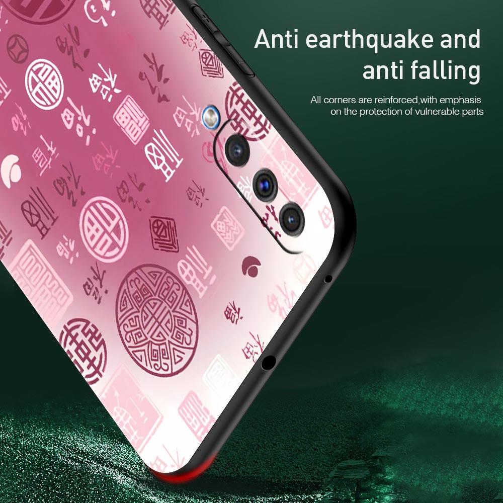 Chinese Words Catchphrase Free Trend Phone Case for Samsung Galaxy A56 A36 A26 A16 A34 A24 A42 A22 A20 A12 A10 5G Soft TPU Cover