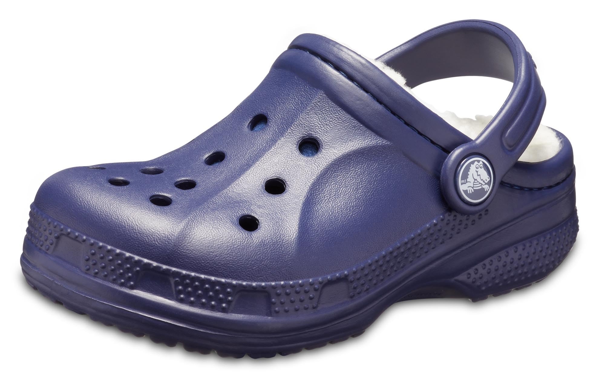 

Детские сандалии Crocs Laylen Lined Clog, темно-синий/овсяный, 19.5 см