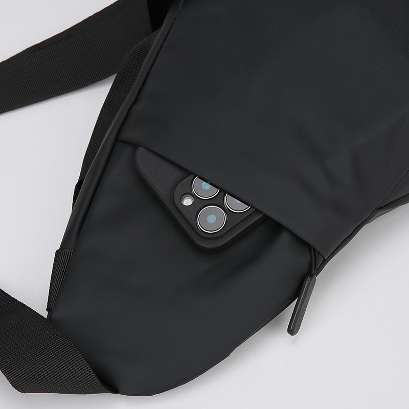 Unisex Crossbody Bag Adjustable Zip Casual Sling Shoulder Flap Bags Large Capacity Chest Bag Phone Bag