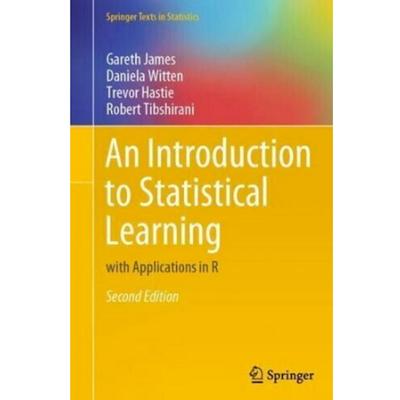 An Introduction To Statistical Learning Paperback UKN610