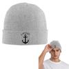 Captain Anchor Warm Knitted Cap Fashion Bonnet Hat Autumn Winter Outdoor Beanies Hats for Men Women Adult