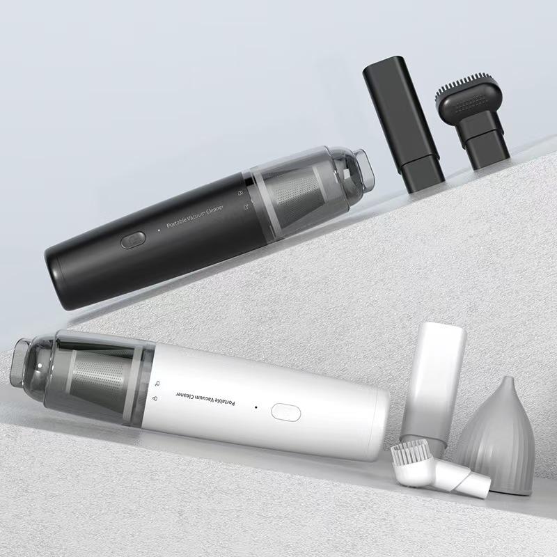 2600mAh Handheld Car Vacuum Cleaner 13KPA Strong Suction 50dB Quiet Dry Wet Auto Interior Cleaner with LED Light Portable
