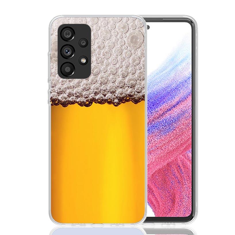 World Beers Alcohol Summer Bubble Phone Case For Samsung Galaxy A13 A14 A15 A16 A53 A54 A55 A56 A33 A34 A35 A36 A23 A24 A25 A26