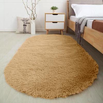 Plush Soft Sheepskin Bedroom Carpet Imitation Wool Pad Long Hair Bedside Mat Sofa Cushion Rugs Living Room Fur Carpet