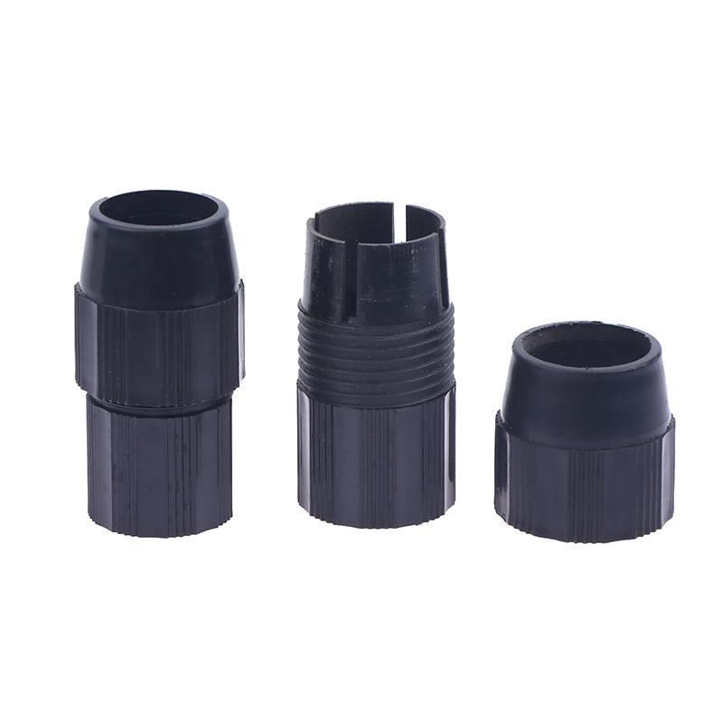 1Pc Plastic Telescopic Tube Connector Dip Net Pole Telescoping Pipe Twist Clamp Fixed Lock For Diy Carbon Fiber Tube