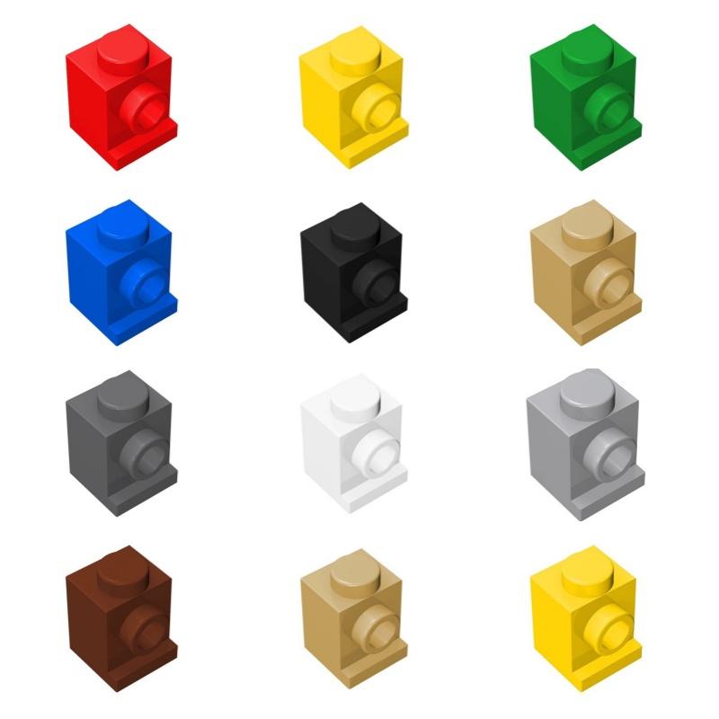 50g/147Pcs 4070 1x1 with Headlight Building Blocks Moc Accessories Compatible with Brick DIY Spare Parts Toy