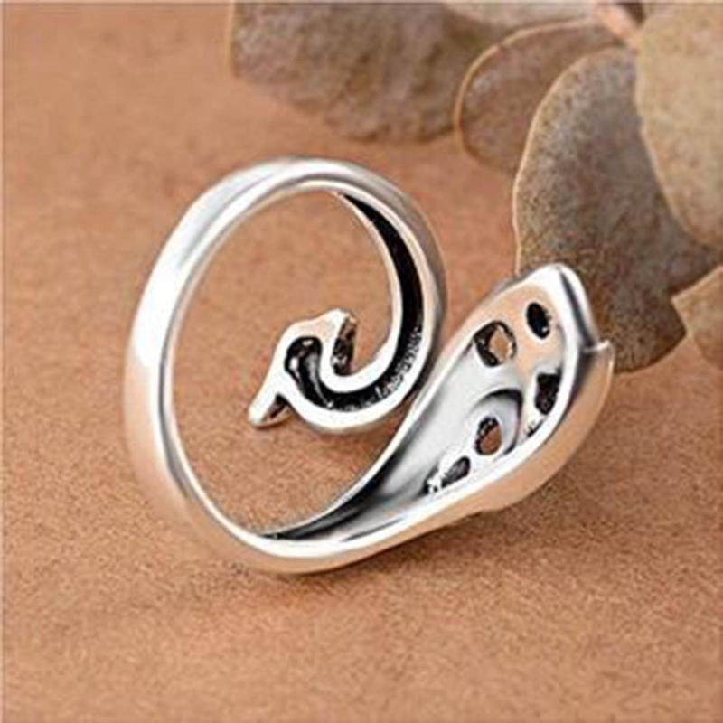 Adjustable Knitting Loop Crochet Loop Rings with Stiching Marker Open Finger Holder Rings for Faster Knitting Yarn Guide