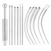 Practical Piercing Tool Set Stainless Steel Texture Suitable for Body Jewelry Insertion from 14G to 20G Safe Applicator