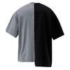 ONITSUKA TIGER Graphic Comfortable Casual Asymmetrical Short Sleeve T-Shirt Unisex Tops Black 2183B408-001