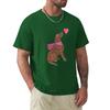 Watercolour Curly-coated Retriever T-Shirt Blue Archive Oversized Fitted T Shirts for Men