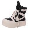 New High-top Women's Height-increasing Casual Sports Ankle Boots Thick-soled Versatile Shoes