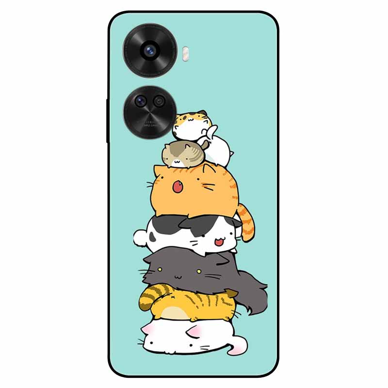 Soft Silicone Covers For Huawei Nova 12 SE Case Owl Lion Painted Cute Cover For Huawei Nova 12SE Cases Nova12SE BNE-LX1 TPU Bags