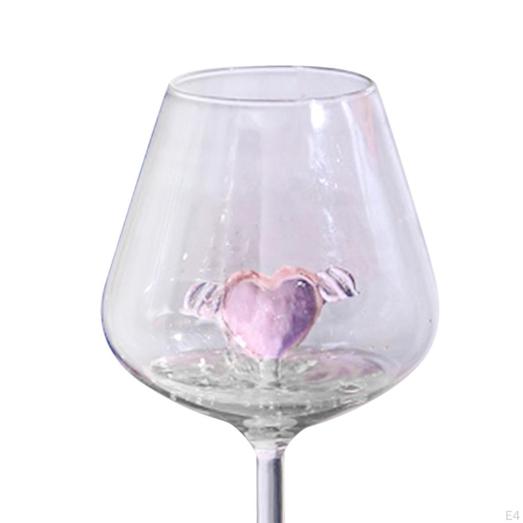 Creative Champagne Goblet Transparent Glasses Cup for Home Use Birthday Celebrations Wedding