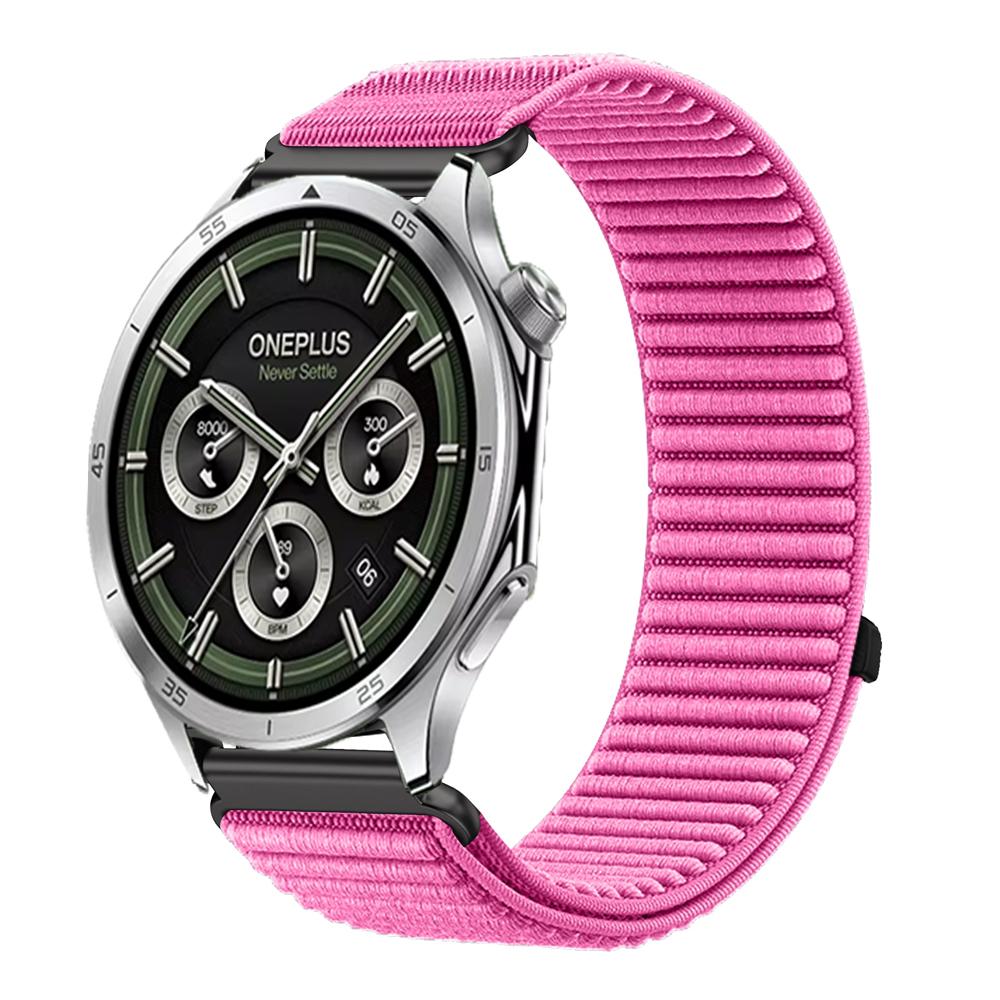 Cinturino in Nylon Ondulato da 18 mm 20 mm 22 mm per Oneplus Watch 3 43 mm 46 mm/Lite/2/2R Braccialetto Sportivo per OPPO Watch S/X2/Huawei GT6 5 4 41 mm