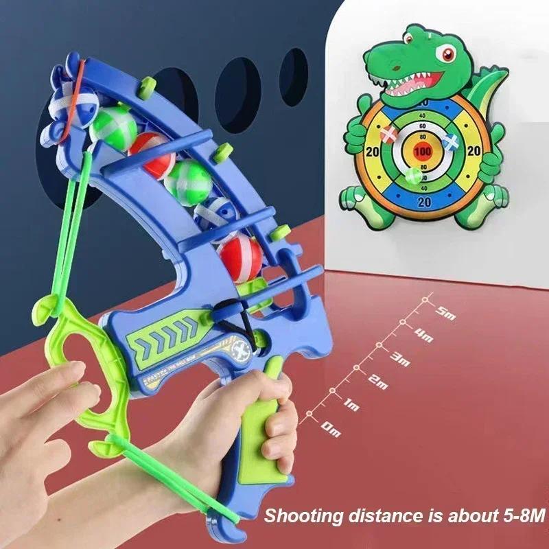 Montessori Throw Sport SlingsTarget Sticky Ball Dartboard Basketball Board Games Educational Children's Outdoor Game Toy