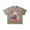 260 GSM Double Yarn 32 Count 100% Cotton Kamisama Kiss V1 Print Unisex Heavy Cotton T Shirt