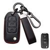 Étui en cuir pour clé de voiture à distance, porte-clés, housse pour VW Volkswagen Passat CC Golf Santana Bora Polo LAVIDA Tayron Tharu Tiguan