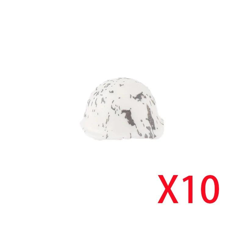 

Аксессуары для военных строительных блоков времен Второй мировой войны Фигурка Солдат Каска Игрушка СССР1 США Великобритания Японская шляпа Мини-кирпич Капюшон Маска Огнемет