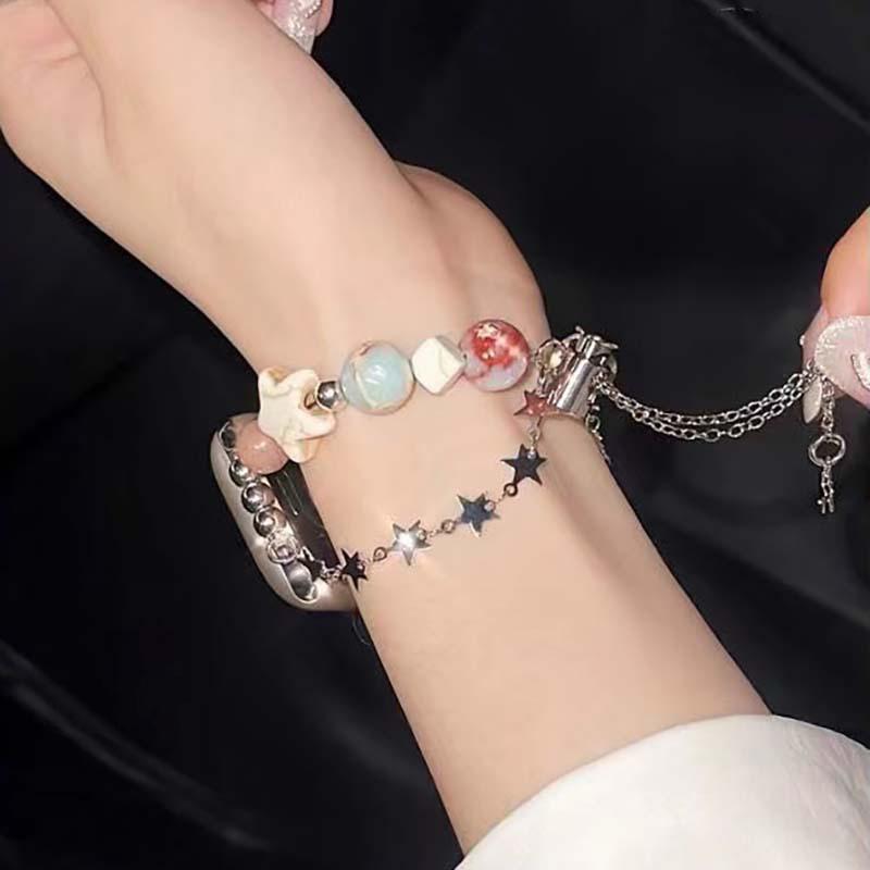 

Металлический ремешок для Apple Watch Uitra 8 7 38 мм 42 мм браслет «Звездная раковина» для iWatch серии 6 5 Se 38MM зелёный