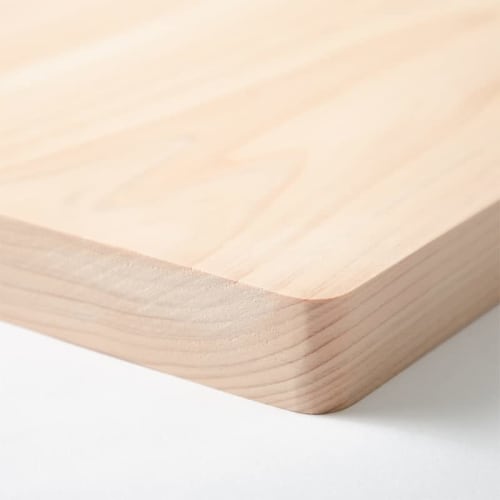Kyoto Katsugu Hinoki Cutting Board, Square, 23 X 23cm, Solid Thick Board