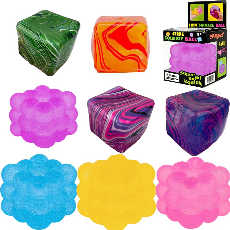 Topmix Sale Schylling Needoh Nice Cube Fidget Cube Stress Relief Anxiety Sensory Tool For Focus Adhd & Office Desk Calming Gadget