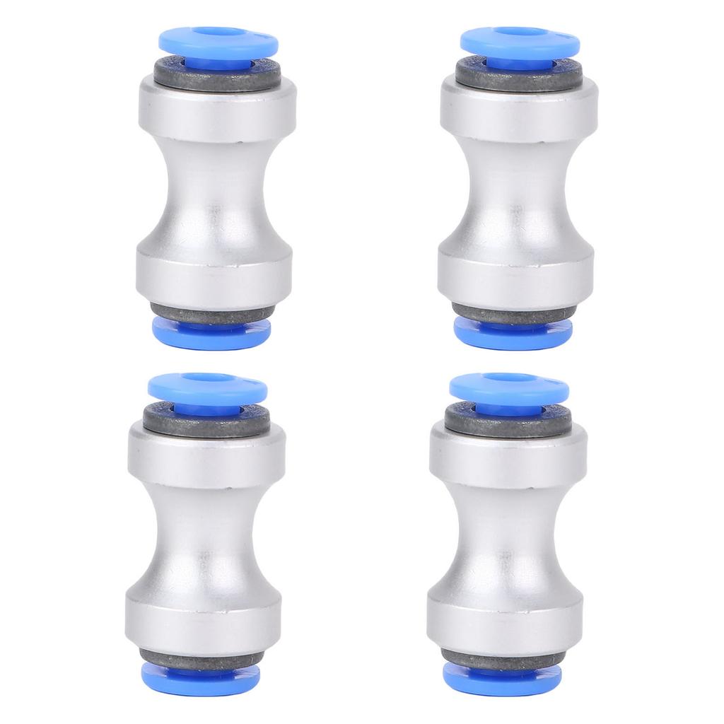 4Pcs 3D Printer Feed Pipe Connector Alloy PTFE Feed Tube Connector for P1P P1S X1 X1C X1E