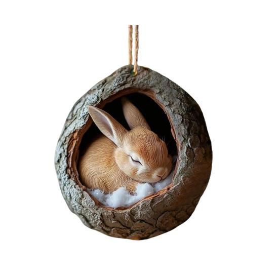 Forest Animal Acorn Ornaments Christmas Tree Decorations 2026 Acrylic Woodland Creature Hanging Ornaments for Home Decor Rustic Gifts