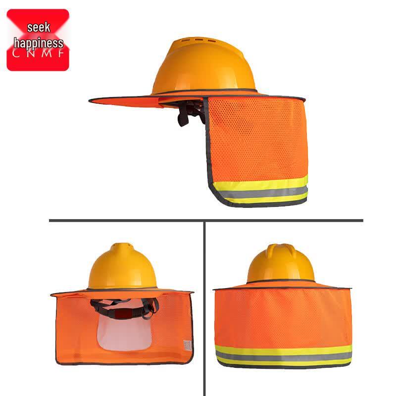 Moufou Breathable Construction Safety Helmet флуоресцентный оранжевый