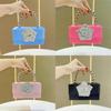 Elegant Polyester Floral Clutch Bag With Rhinestone Embellishments For Evening Events