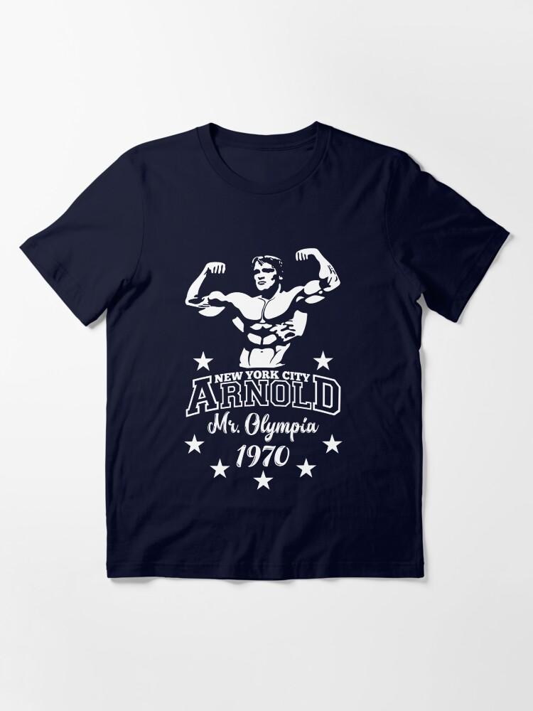 

2026 Summer Arnold Schwarzenegger Mr Olympia Essential TShirt Mens WomensCotton Oversized Tshirt Luxury Fashion Y2K Tshirt 4XL