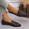 Women's Flats Casual Pointed Toe Single Shoes Female 2025 Spring Summer New Slip-on Flat Breathable Shallow Shoes Zapatos Mujer